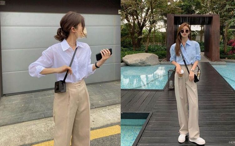 Quần màu be phối áo màu gì? Công thức phối đồ BẤT BẠI 8 quan mau be phoi voi mau gi thoi trang thu le.com8