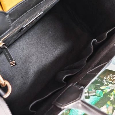 Túi Dior Bag Book Tote màu đen khóa vàng Hàng Hiệu CD1002 17 dior bag book tote mau den khoa vang (7)