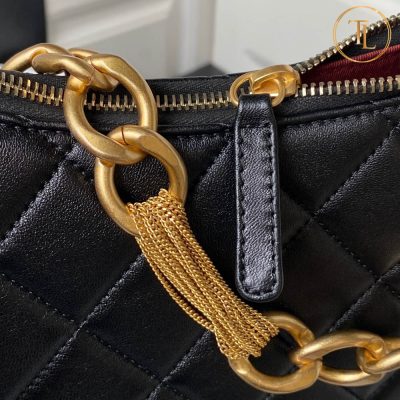 Túi Chanel cận chính hãng màu đen dây vàng Hàng Hiệu CN101 19 tui chanel can chinh hang mau den day vang (9)