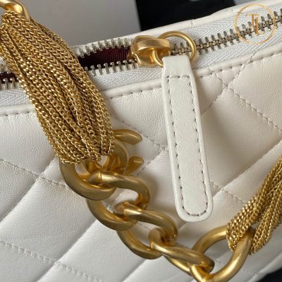 Túi Chanel cận chính hãng màu trắng dây vàng Hàng Hiệu CN102 17 tui chanel can chinh hang mau trang day vang (6)