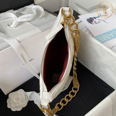 Túi Chanel cận chính hãng màu trắng dây vàng Hàng Hiệu CN102 18 tui chanel can chinh hang mau trang day vang (7)