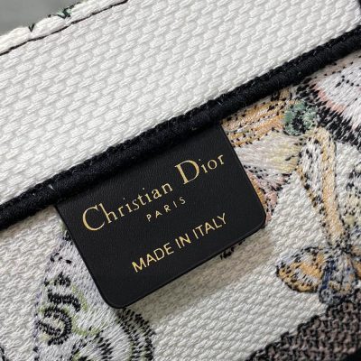 Túi Christian Dior Book Tote Rep 1:1 màu xanh Green họa tiết CD1004 15 tui christian dior book tote rep 1 1 (5)