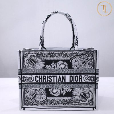 tui christian dior sieu cap 1 1 book tote hoa tiet (8)