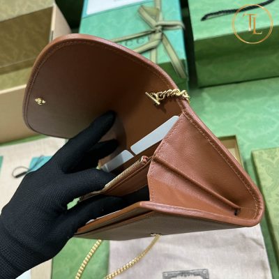 Túi đeo chéo Gucci Rep 1:1 màu nâu Blondie Hàng Hiệu GB324 14 tui deo cheo gucci rep 1 1 mau nau (4)
