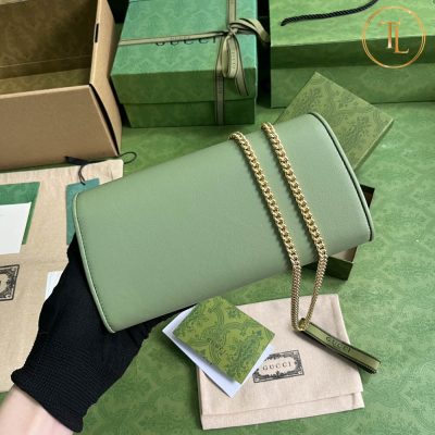 Túi đeo chéo Gucci Rep 1:1 màu xanh lá Blondie Hàng Hiệu GB323 12 tui deo cheo gucci rep 1 1 mau xanh la (1)