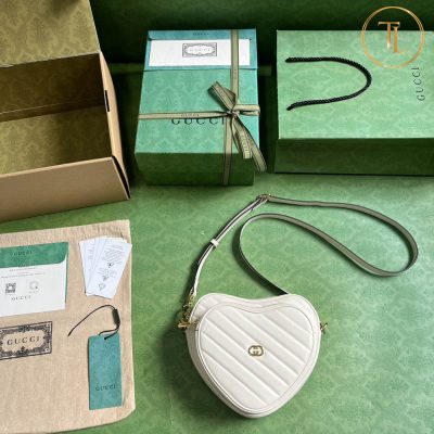 tui deo cheo nu gucci can chinh hang mau trang logo vang (1)