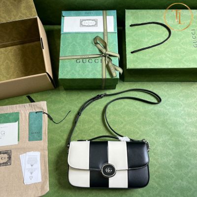 tui deo cheo nu gucci petite gg mau den trang (8)