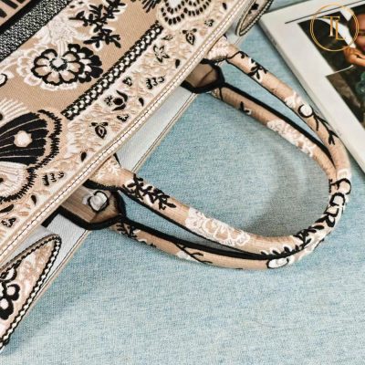 tui dior lady like auth book tote hang hieu hoa tiet den (8)