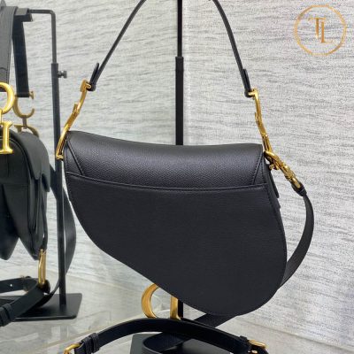 Túi Dior Lady yên ngựa màu đen Rep 1:1 da sần Hàng Hiệu DR101 15 tui dior lady mau den yen ngua rep 1 1 (5)