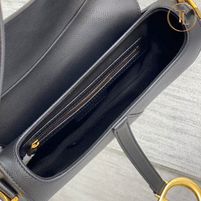 Túi Dior Lady yên ngựa màu đen Rep 1:1 da sần Hàng Hiệu DR101 18 tui dior lady mau den yen ngua rep 1 1 (8)