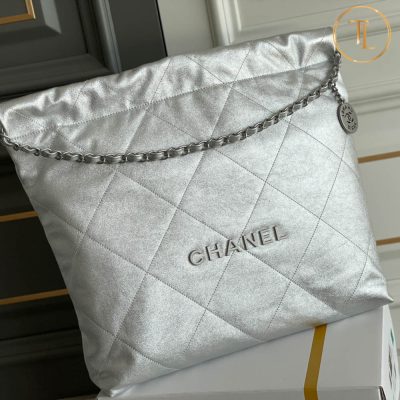 tui xach chanel can chinh hang mau ghi xam (5)