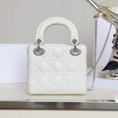 tui xach christian dior lady mau trang (2)