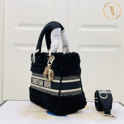 tui xach dior sieu cap lady d lite mau den (3)