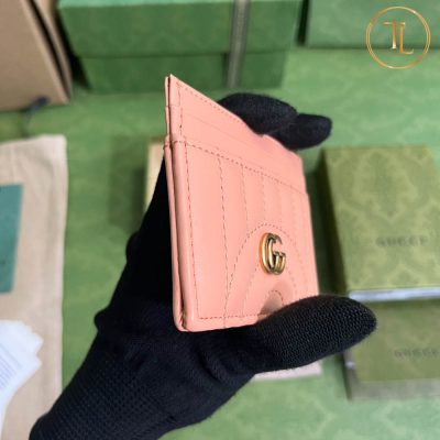 Ví Gucci nữ cận chính hãng đựng thẻ màu hồng nhạt GC004 14 vi gucci nu can chinh hang dung the mau hong (3)