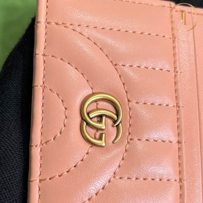 Ví Gucci nữ cận chính hãng đựng thẻ màu hồng nhạt GC004 17 vi gucci nu can chinh hang dung the mau hong (7)