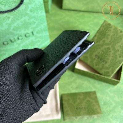 Ví Gucci nữ ngắn màu đen siêu cấp 1:1 Hàng Hiệu giá tốt GG05 10 vi gucci nu ngan mau den (1)