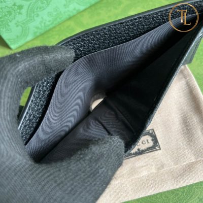 Ví Gucci nữ ngắn màu đen siêu cấp 1:1 Hàng Hiệu giá tốt GG05 11 vi gucci nu ngan mau den (2)