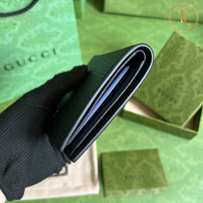 Ví Gucci nữ ngắn màu đen siêu cấp 1:1 Hàng Hiệu giá tốt GG05 13 vi gucci nu ngan mau den (4)