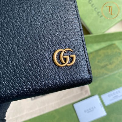 Ví nam Gucci cầm tay màu đen khóa vàng Hàng Hiệu Siêu Cấp GG100 16 vi nam gucci mau dem khoa vang (6)