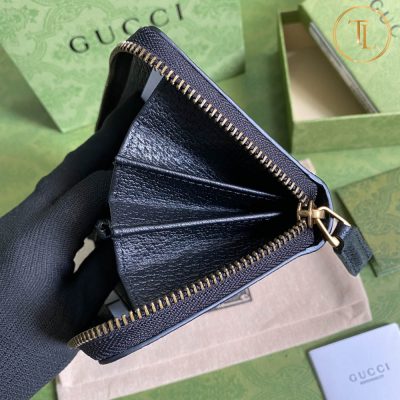Ví nam Gucci cầm tay màu đen khóa vàng Hàng Hiệu Siêu Cấp GG100 18 vi nam gucci mau dem khoa vang (8)