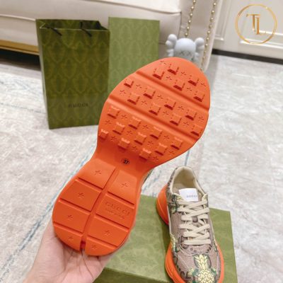 Giày thể thao Gucci Like Auth 1:1 Rhyton Unisex đế cam GG100 13 giay gucci like authentic de cam (3)
