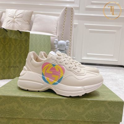 Giày thể thao Gucci Like Auth 1:1 Rhyton Unisex màu trắng GG101 11 giay gucci like authentic mau trang (2)