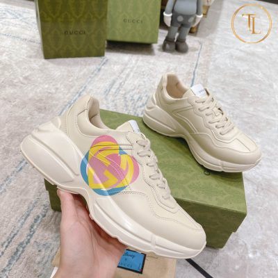 Giày thể thao Gucci Like Auth 1:1 Rhyton Unisex màu trắng GG101 17 giay gucci like authentic mau trang (8)