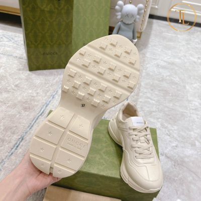 Giày thể thao Gucci Like Auth 1:1 Rhyton Unisex trắng Panda GG103 11 giay gucci like authentic mau trang panda (1)