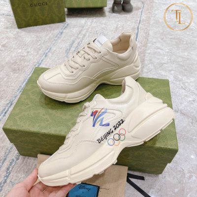 Giày thể thao Gucci Like Auth 1:1 Rhyton Unisex trắng Panda GG103 16 giay gucci like authentic mau trang panda (6)