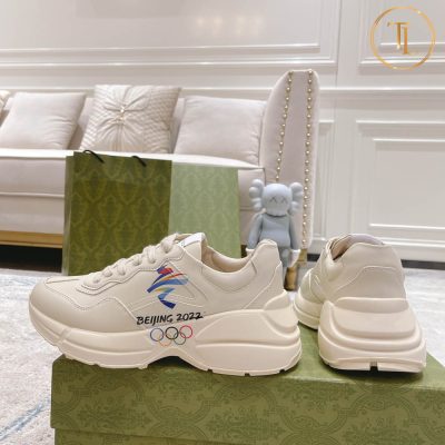 Giày thể thao Gucci Like Auth 1:1 Rhyton Unisex trắng Panda GG103 19 giay gucci like authentic mau trang panda (9)