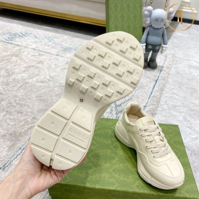 Giày thể thao Gucci Rep 1:1 Rhyton màu trắng ba sọc GG109 15 giay gucci rep 1 1 ho trang ba soc (5)