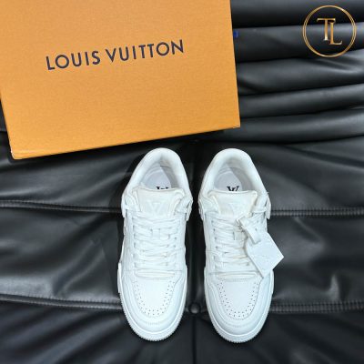 Giày LV Trainer Sneaker Louis Vuitton siêu cấp 1:1 màu trắng LV112 14 giay louis vuitton sieu cap trainer sneaker trang (4)
