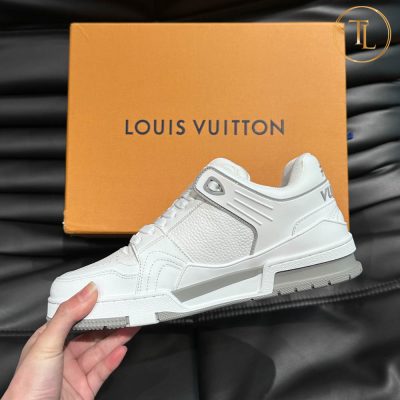 Giày LV Trainer Sneaker Louis Vuitton siêu cấp 1:1 màu trắng LV112 16 giay louis vuitton sieu cap trainer sneaker trang (6)