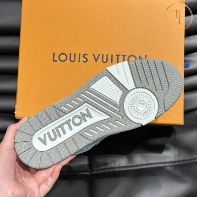 Giày LV Trainer Sneaker Louis Vuitton siêu cấp 1:1 màu trắng LV112 17 giay louis vuitton sieu cap trainer sneaker trang (7)