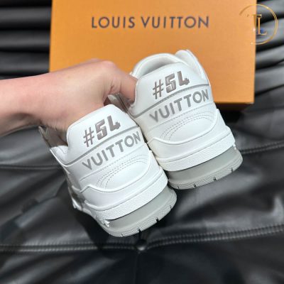 Giày LV Trainer Sneaker Louis Vuitton siêu cấp 1:1 màu trắng LV112 18 giay louis vuitton sieu cap trainer sneaker trang (8)