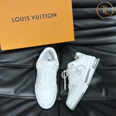Giày LV Trainer Sneaker Louis Vuitton siêu cấp 1:1 màu trắng LV112 19 giay louis vuitton sieu cap trainer sneaker trang (9)