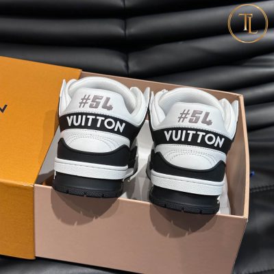 giay louis vuitton sieu cap trainer sneaker trang phoi den (6)