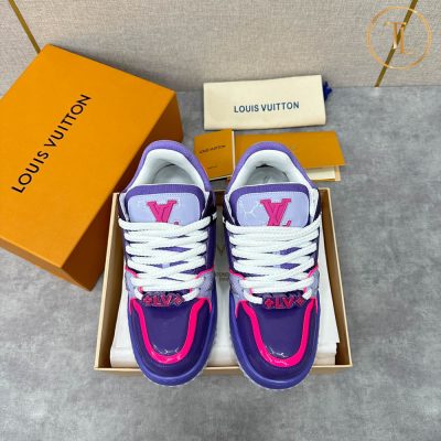 giay lv like auth sneaker trainer mau tim (4)