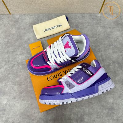 giay lv like auth sneaker trainer mau tim (5)