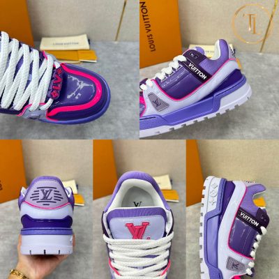 giay lv like auth sneaker trainer mau tim (6)