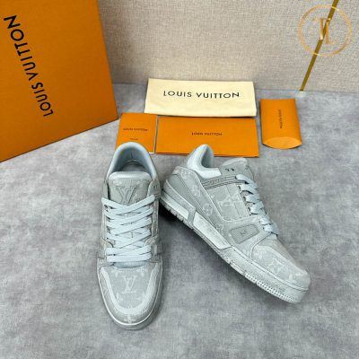giay lv like authentic sneaker trainer mau ghi (3)
