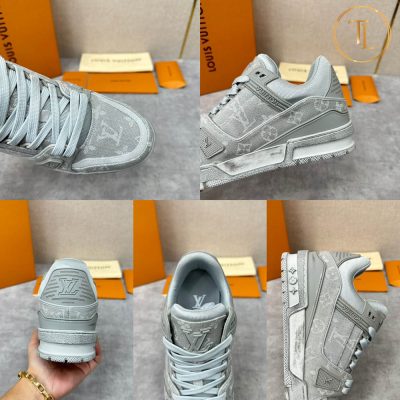 giay lv like authentic sneaker trainer mau ghi (4)