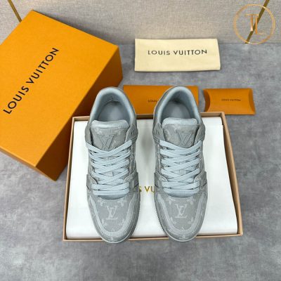 giay lv like authentic sneaker trainer mau ghi (9)