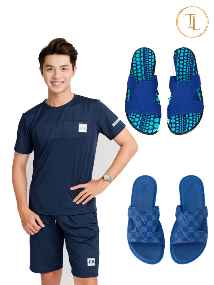 Phối đồ với dép LV Louis Vuitton Phối đồ với dép LV Louis Vuitton