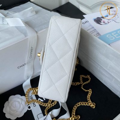 tui chanel deo cheo mau trang sieu cap 1 1 (7)