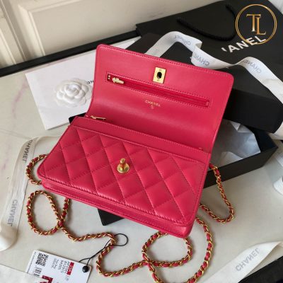 tui chanel like auth deo cheo mau xanh do (5)