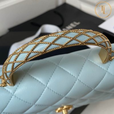 tui chanel like auth deo cheo mau xanh lam (3)