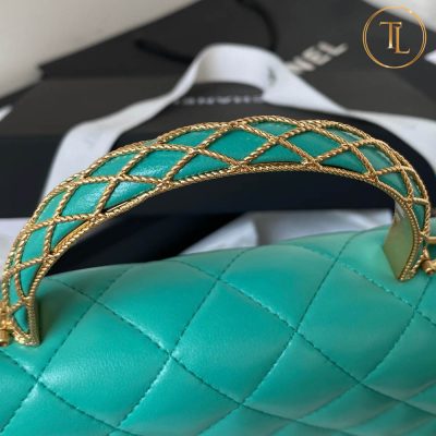 tui chanel like auth deo cheo mau xanh luc (1)