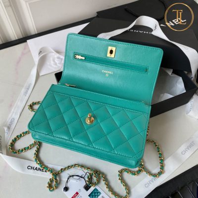 tui chanel like auth deo cheo mau xanh luc (3)