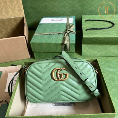 tui gucci like auth deo cheo marmont mau xanh la (6)